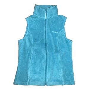 Columbia Turquoise Fleece Vest